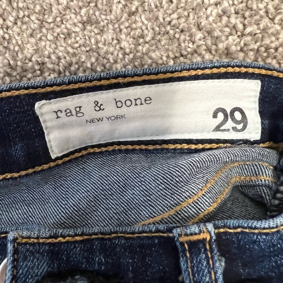 Rag and Bone destroyed high rise jeans. Size 29. - Picture 8 of 12